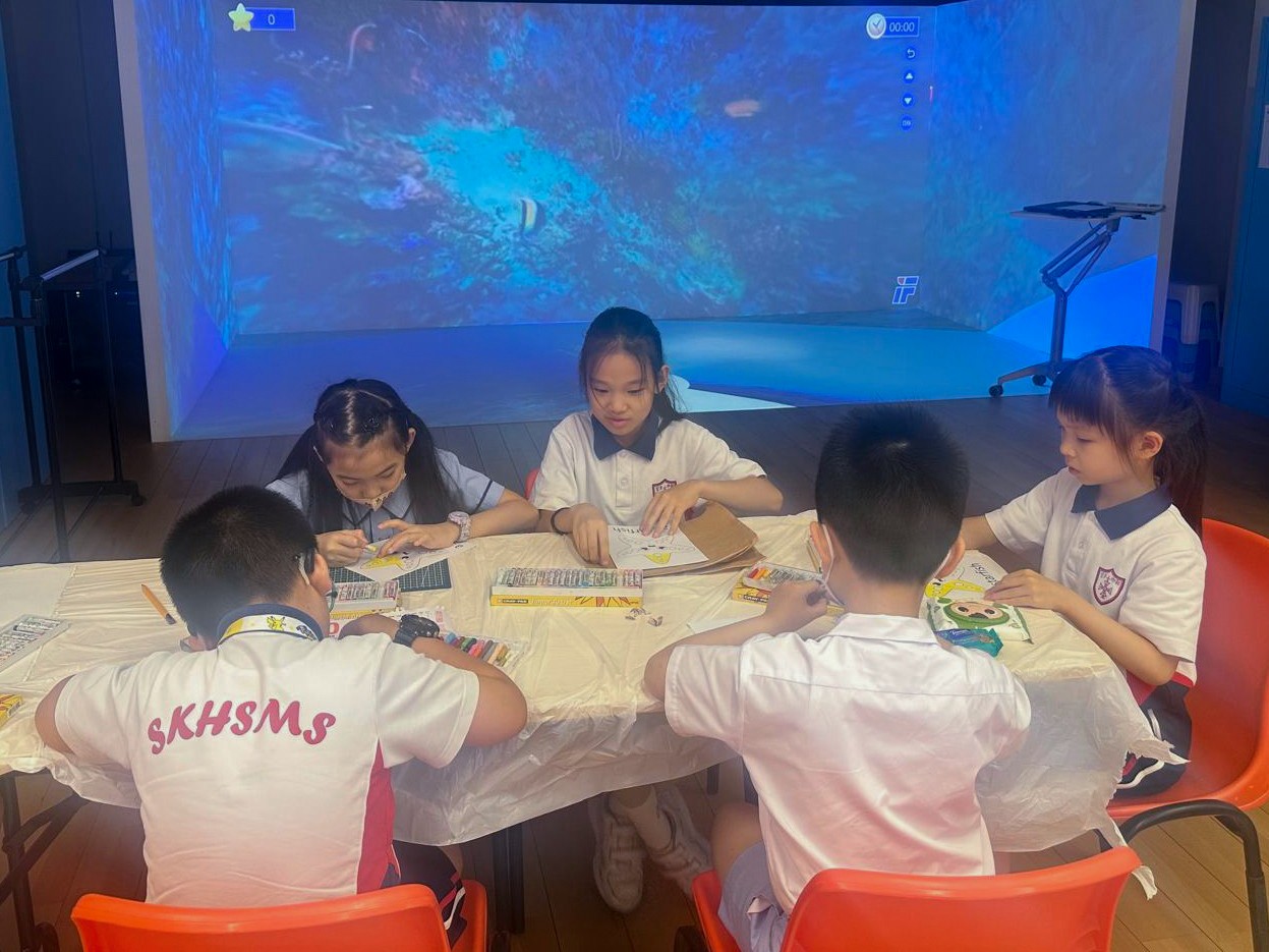 沉浸式海洋動物創作