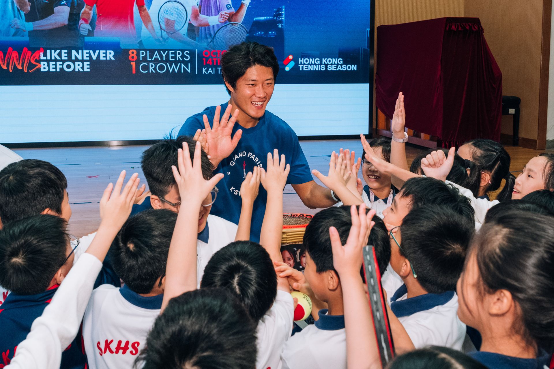 世界級網球明星張之臻先生訪校