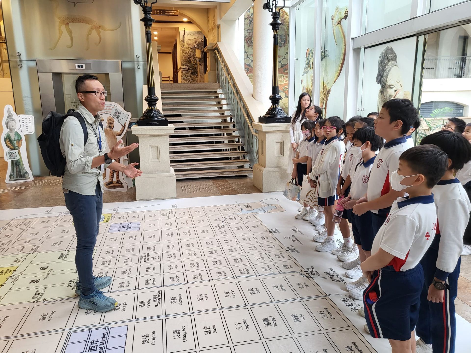 三年級「唐風萬里：多元交融開放的盛世」展覽