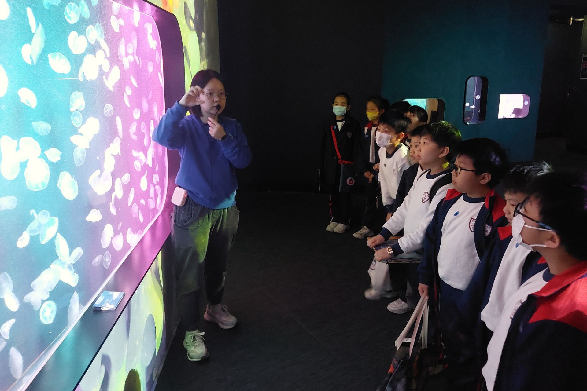 三年級跨學科閱讀活動~走進夢幻海洋教室‧探索海洋奧秘